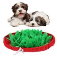 thumbnail image 4 of Pet Snuffle Bowl, Odorless Interactive Adjustable Boredom Relief Prevent Slip Machine Washable Dog Sniffing Pad  For Cats For Travel Red, 4 of 8