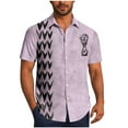 thumbnail image 2 of Awdenio Golf Shirts for Men Casual Short Sleeve Button Down Shirts Tropical Beach Summer Hawaiian Shirt, 2 of 6