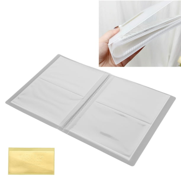 Libro de Pegatinas, Libro de Almacenamiento de Pegatinas de Licou de Licuuable respetuoso con el Medio Ambiente para Las Calcomanías de Las Unas SE Organizan Fotos