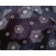 thumbnail image 4 of oneOone Silk Tabby Fabric Floral Block Decor Fabric Printed BTY 42 Inch Wide, 4 of 4