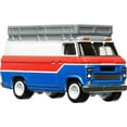 thumbnail image 2 of Hot Wheels Team Transport Truck & Race Car, Rally Van & Trailer, 2 of 6