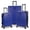 Blue, variant on Forge 3-Piece Hardside Expandable Spinner Luggage Set