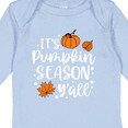 thumbnail image 4 of Inktastic Thanksgiving It's Pumpkin Season Y'all with Fall Leaves Boys or Girls Long Sleeve Baby Bodysuit, 4 of 5