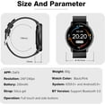 thumbnail image 5 of Smart Watch for Samsung Galaxy S24 S24+ Ultra, Fitness Tracker Watches for Men Women IP67 Waterproof HD Touch Screen Smartwatch Activity Tracker - Black, 5 of 5
