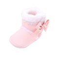 thumbnail image 3 of URMAGIC 0-18M Newborn Baby Girls Boots Winter Infant Soft Sole Anti-Slip Shoes Toddler Solid Bowknot Snow Warm Boots, 3 of 8