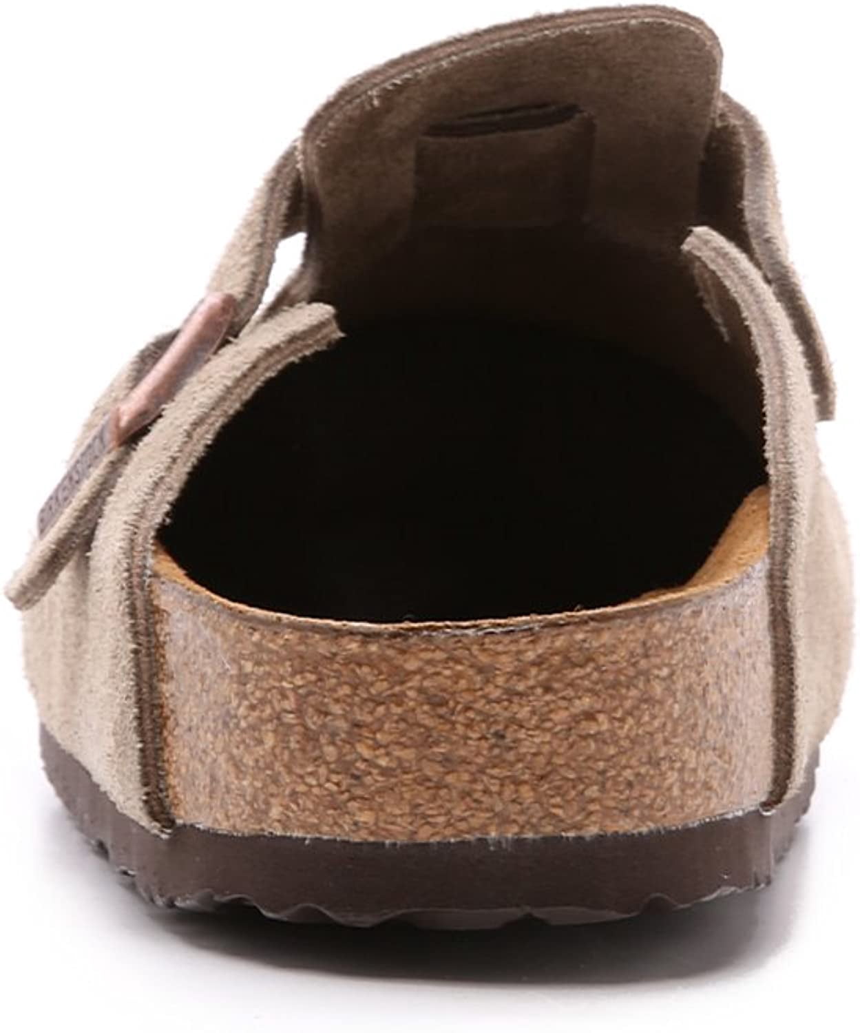 BIRKENSTOCK Unisex Adult EU 45 Narrow (Men 12-12.5) 560773 Taupe Suede