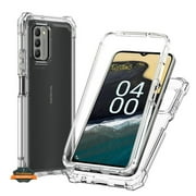 Xpression Phone Case For Cricket Debut S2, AT&T Calypso 4 Full-Body Clear Dual Layer Hybrid Case Slim, Drop-Proof TPU Hard PC, Durable Corner Front Bumper Protector Cover, Transparent