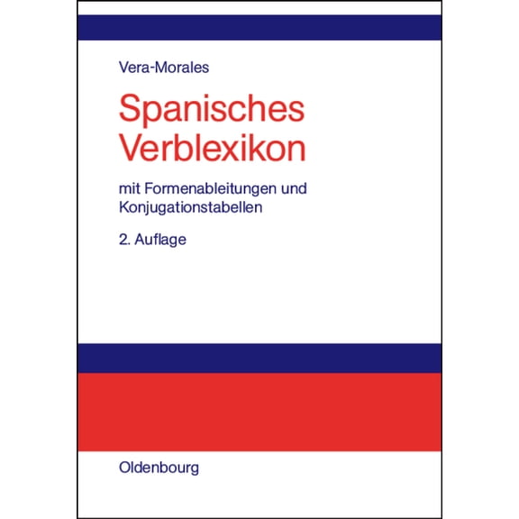 Spanisches Verblexikon, (Hardcover)