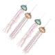 thumbnail image 1 of Wosthever 4 Uds. Colgante de medusas de perlas de cristal adornos colgantes de árbol de Navidad para el hogar y decoraciones navideñas Kits de decoración para fiestas Wosthever HA039238-00, 1 of 6