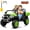 Green, variant on Joyracer 24V Ride on Toys 4WD 2 Seater Ride on Car Truck with Remote Control, Electric Car for Kids w/ Dump Bed/ Shovel, 4-Wheeler Spring Suspension, Music,Green
