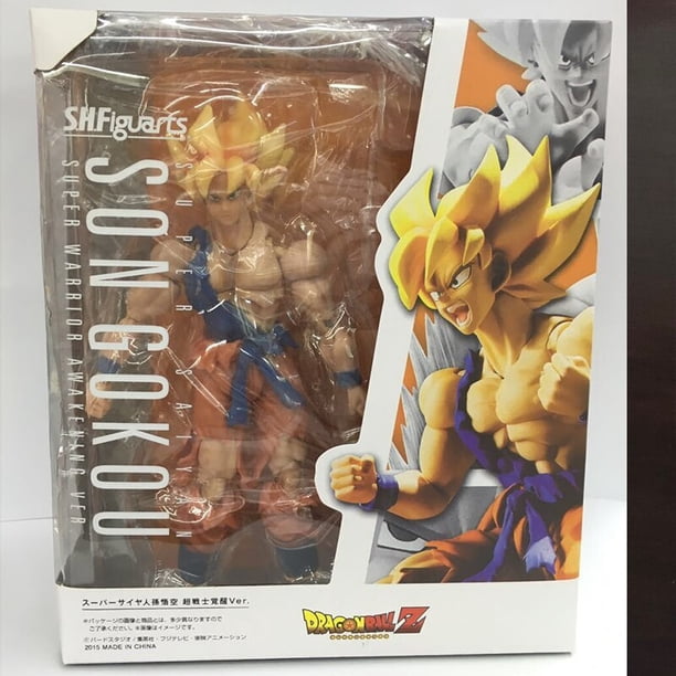 Juguete de Figura de acción zhangmengya Dragon Ball SHF Majin Buu Broly Jiren 15-20 cm Unisex