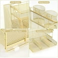 thumbnail image 3 of Desk Organizers and Accessories with File Holder, Desk Accessories & Workspace Organizers with Drawer and  Pen Holder, Paper Organizer for Office Supplies, 3 of 7