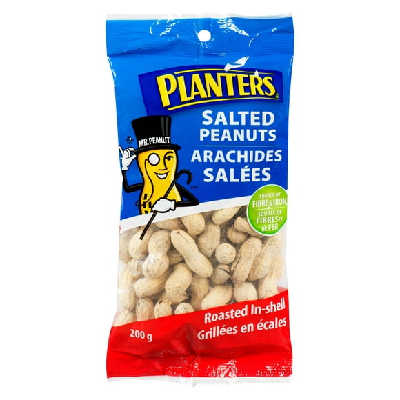 Planters in Shell Roasted Peanuts, 200 g