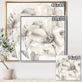 thumbnail image 2 of Indigold Peonies Gris IV - Toile Encadrée de Ferme, 2 of 3