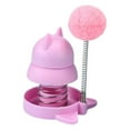 thumbnail image 4 of STARTIST Cat Snack Edible Ball Catnip Wall Ball Portable Rotatable Chewing Cat Wall Treat Pink, 4 of 9