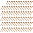 thumbnail image 1 of Paquete de 100 mini palitos de madera de 7,6 cm para miel, envueltos individualmente, ideales para tarros de miel, como recuerdo de boda., 1 of 7
