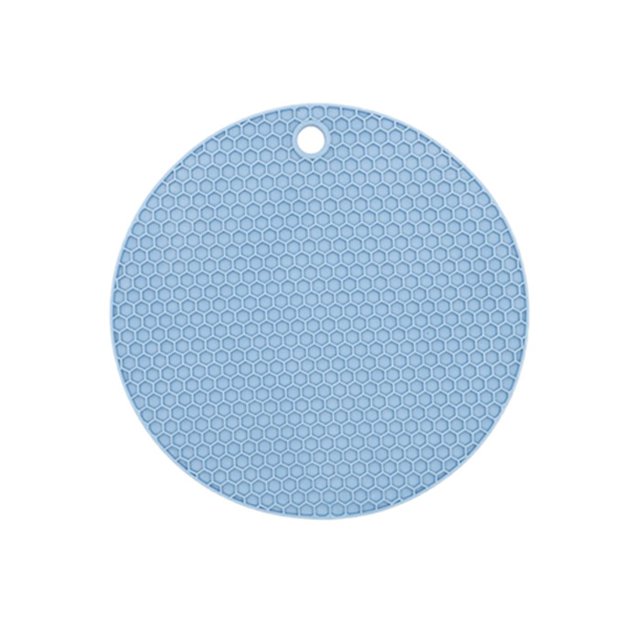 Almohadilla de agarre de 5 uds, posavasos redondo de silicona resistente al calor para encimera, ollas calientes, sartenes, alfombrilla aislante para tazas