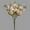 Champagne, variant on 3Pcs Real Touch Small Camellia Flower - 17.7 Inch Artificial Flower Lifelike Long Stem Home Decoration Table Centerpieces Floral Arrangements