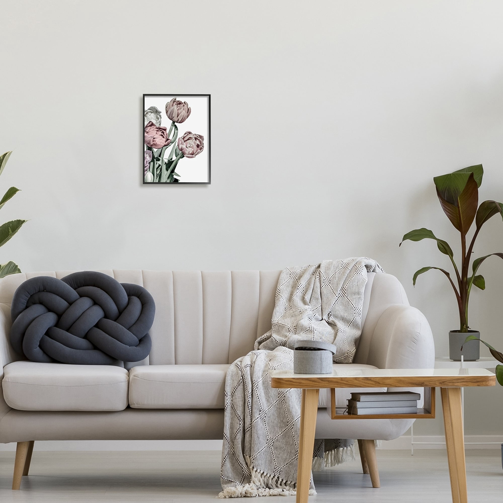 Stupell Industries Bold Globeflower Floral Bouquet Vintage Faded Tones, 11 x 14, Design by Malerifabrikken