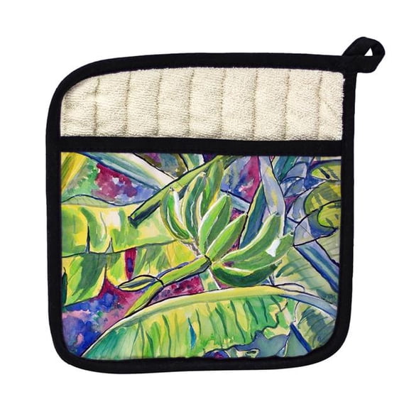 Betsy Drake PT287 Bananas Pot Holder