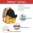 thumbnail image 4 of Watermelon Pattern Student Backpack – Wonderful Gift for Dorm Life, Padded Laptop Sleeve Fits Up to 15.6 Inches, 4 of 6