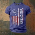 thumbnail image 4 of sususu 250th Anniversary US Shirt, America 250 Anniversary Shirts,United States 250 Years Since 1776 2026 Crew Neck Tshirt for Men Light Purple XL, 4 of 4