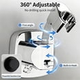 thumbnail image 5 of MOJEA 360° Swivel Shower Head Holder with Strong Suction Cup, Adjustable No Drill, 5 of 8