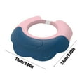 2024 Kids Shower Cap Adjustable Ear Cover Bath Hat Silicone Baby Bath