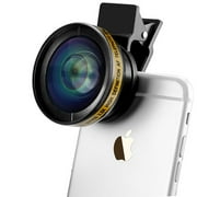 Pro Series High Definition AF Telephoto 2.2X Zoom Lens 37MM for Smartphones with Clip and Bag + eCostConnection Microfiber Cloth