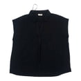 thumbnail image 1 of GEORGE G BLUSA CUELLO TIPO POLO Y BOTONES NEGRA, 1 of 4