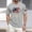 001Light Gray, variant on Hogleaql American 250th Anniversary Shirts Men's Patriotic Short Sleeve Crew Neck American Flag T-Shirts Casual Independence Day Loose Tshirt Navy XL