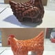 thumbnail image 5 of Moyic de pollo 2021, escalera de sujeción, artesanía de resina de gallina, adornos de resina de de sujeción, escalera de jardín, Barra de herramientas Naranja Moyic HA006821-04B, 5 of 6