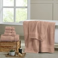 thumbnail image 2 of Modern Threads Luxury Cotton 6-Piece Quick Dry Towel Set, Clay, 2 of 4
