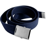 Men's Canvas Slide-Buckle Belt