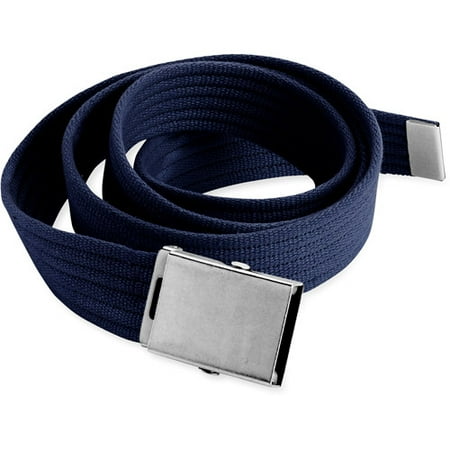 Men's Canvas Slide-Buckle Belt
