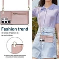 thumbnail image 2 of Crossbody Wallet Case Case For Samsung Galaxy S23 S22 Plus Note 20 Ultra With Card Slot Holder, Magnetic Flip Folio Purse Case, PU Leather Zipper Handbag With Detachable Lanyard Strap, 2 of 5