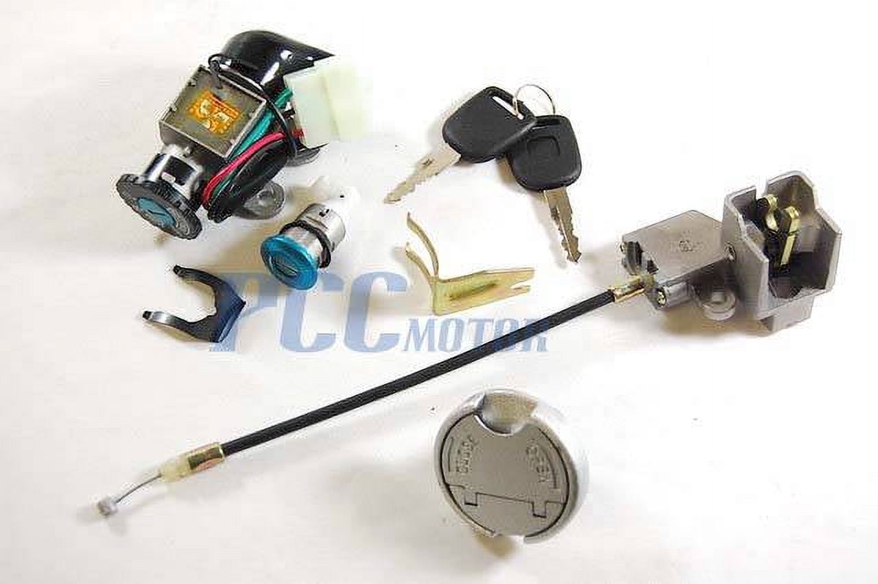Ignition Key Switch Set For 50cc-150cc Scooters & Chinese Mopeds (GY6/139QMB Engine) - View #7