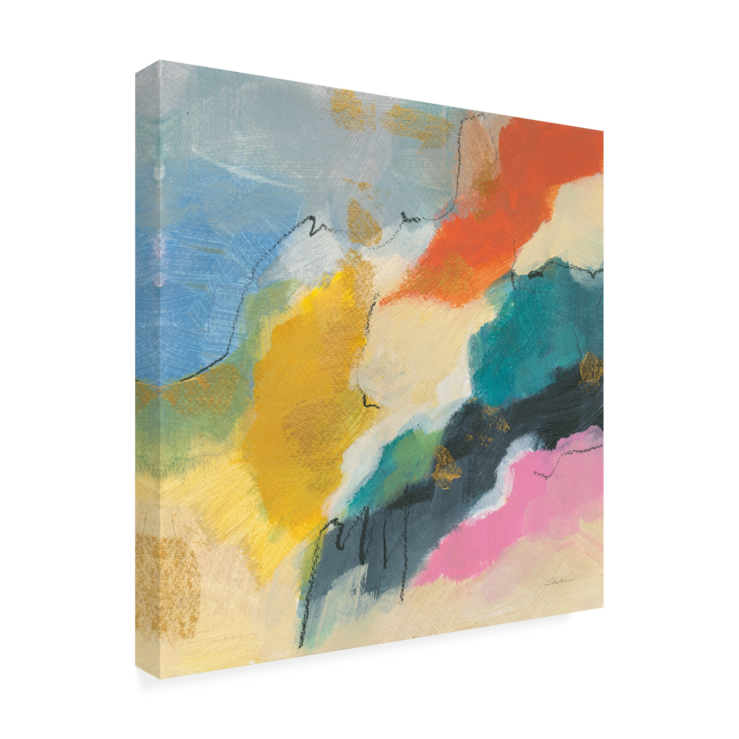 Silvia Vassileva 'Daydream III' Canvas Art