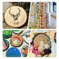 thumbnail image 2 of Wood Slices, 20 Pcs 3.5"-4" Natural Wood Rounds with Predrilled Hole, Wooden Circles with Bark, Unfinished Wood Kit for Paint DIY Ornaments Christmas Crafts Arts Wedding Decorations, 2 of 6