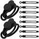 thumbnail image 1 of 10 Uds bridas para cables de silicona bridas para cables reutilizables bridas para gestión de cables correa para el hogar, 1 of 8