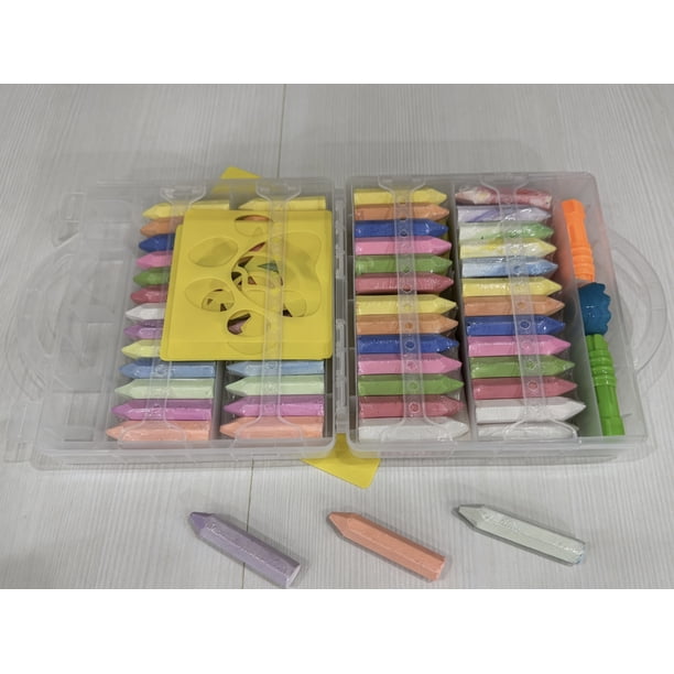【SALE】LESQUE MHAK COLORPATTERN7.5”【KIDS】 Play Day 80Pc Sidewalk Chalk Set Craft Kits - Walmart.ca