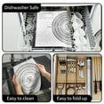 thumbnail image 3 of Extra Large Silicone Baking Mat - 20x28 Inch Non-Stick Pastry Mat for Dough Rolling, Macarons, Cookies & Bread | Non-Slip Counter Mat, Oven Liner & Fondant Work Surface | Dishwasher Safe, 3 of 8