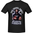 thumbnail image 1 of Roman Reigns T-Shirts à Manches Courtes en Coton Confortables Col Rond Mode Amusante T-Shirts Graphiques Classiques, 1 of 5