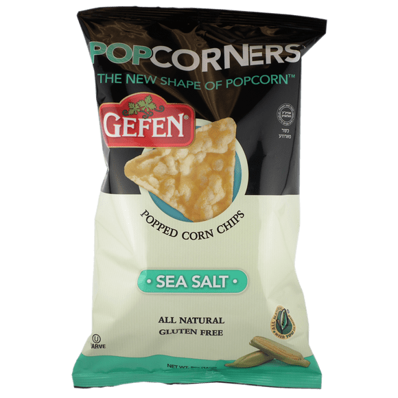 Gefen Sea Salt Popcorners - 142g, All-Natural, Gluten-Free
