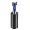 thumbnail image 4 of Uxcell 7/16" 5/8" Dia 6mm Shank Keyhole T-Slot Router Bit Set with 1/2" to 6mm Router Collet Adapter, 4 of 5