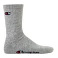 thumbnail image 2 of Champion Unisex Socks, 6 Pairs - Crew Socks Basic Blue/White/Grey Eu 39-42 (Uk 6-8), 2 of 3