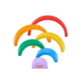 thumbnail image 3 of Juguete para Bebés Fisher Price Arcoíris Apilable de Madera, 3 of 4