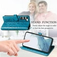 thumbnail image 5 of for Samsung Galaxy S23 Wallet Case, Cute Cat Dog Cartoon Style with Card Slots Holder PU Leather Flip Phone Cover Case for Samsung Galaxy S23 MG Purple, 5 of 18