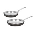 thumbnail image 1 of Juego de sartenes Cuisinart BSC722-810, paquete de 2 (20 y 25 cm), 1 of 1