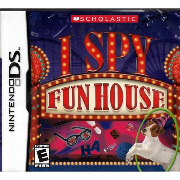 I Spy Fun House NDS Game - For Nintendo DS - From Scholastic